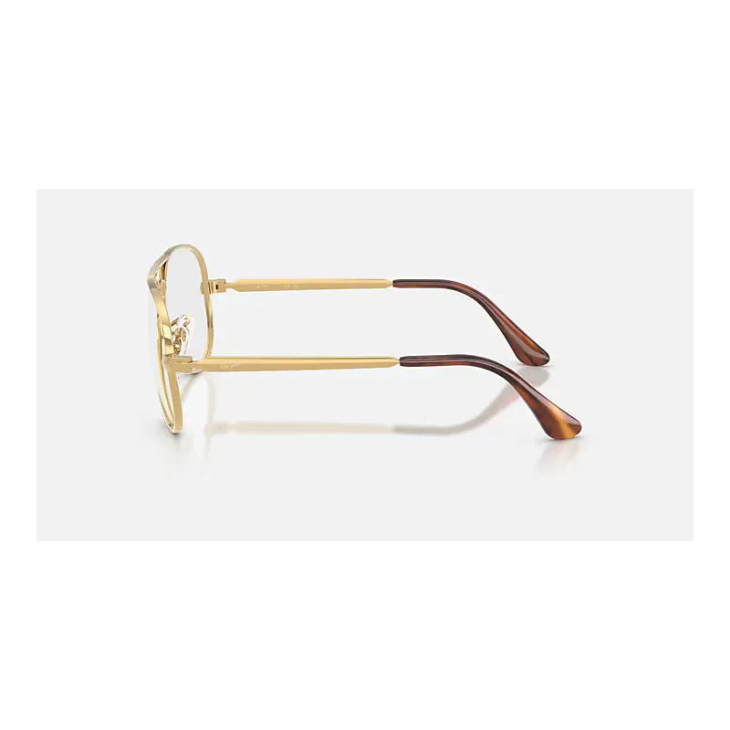 Lentes De Vista Ray-ban Aviator Max Tamaño Xl Rx3925v, 2500 58 Dorado