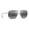 Gafas Maui Jim Acero Inoxidable Modelo Ultraligero 605-17 Único Negro Gris
