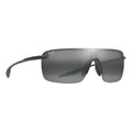 Lentes De Sol Maui Jim Palulu Polarizados Negro Rectangular Único