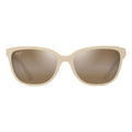 Lentes Maui Jim Italianos Dama Lentes De Cristal Honi H75805 Único Beige Marrón