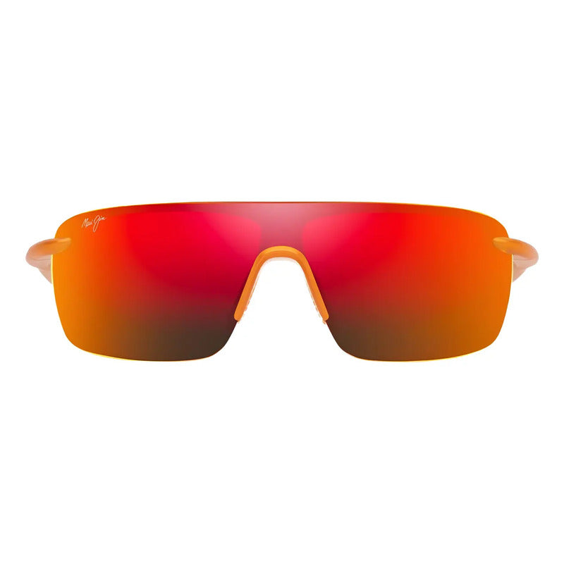 Maui Jim Modelo Nuevo Mascara Espejeada Palulu Rm680-29 Único Naranja