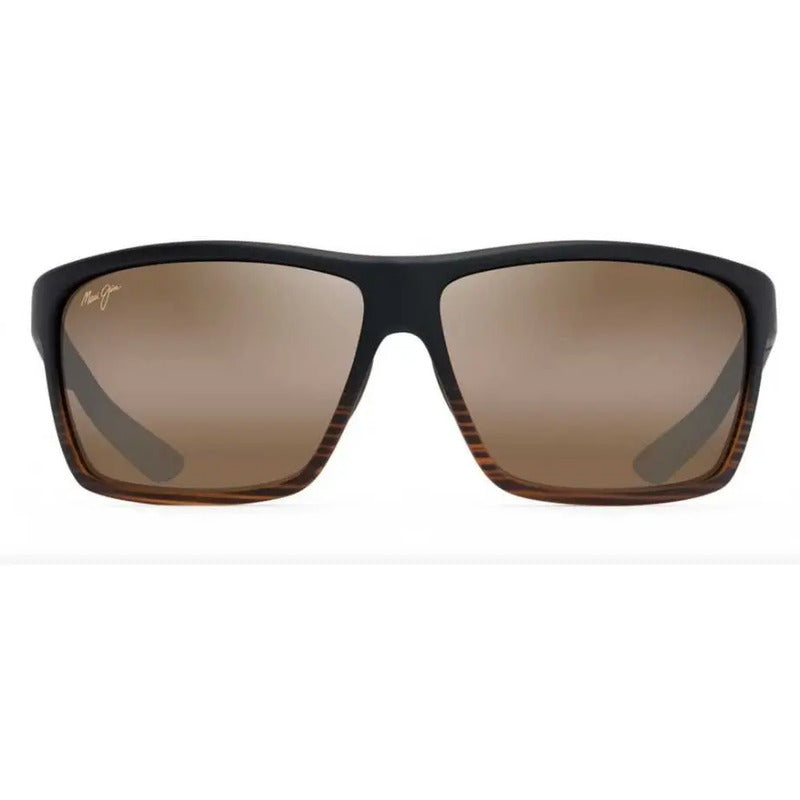Lentes De Sol Maui Jim Polarizados 100% Originales H839-25c Único Café Negro Café Negro