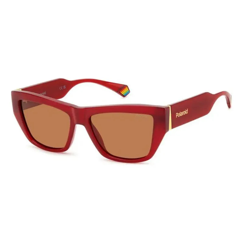Gafas Polarizadas De Mujer Polaroid Pld6210/s/x, C9ahe Único Café Rojo