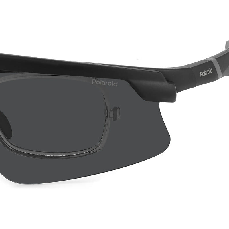 Lentes Deportivos Graduables Polaroid Envolventes Pld7056o6w Único Negro