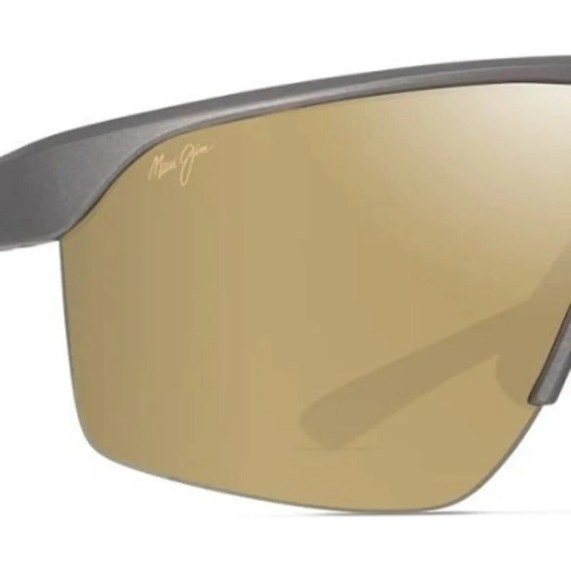 Lentes Maui Jim Paluna Nuevo Modelo Espejo Dorado Gd595-01 Único Dorado Oscuro Gris