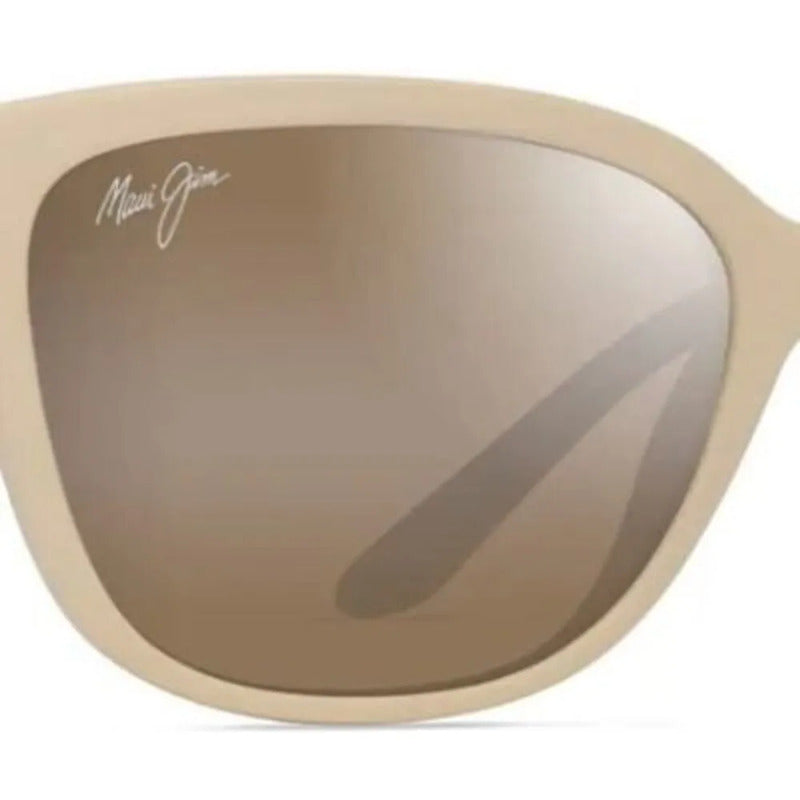 Lentes Maui Jim Italianos Dama Lentes De Cristal Honi H75805 Único Beige Marrón