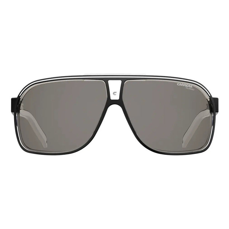Lentes De Sol Carrera Polarizados Nuevos Grand Prix 2, 7c5m9 Único Gris Negro/cristal Negro/blanco