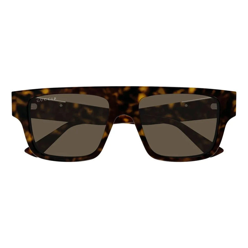 Lentes De Sol Gucci Hombre Polarizados Italiano Gg1960s 007 Único Marrón