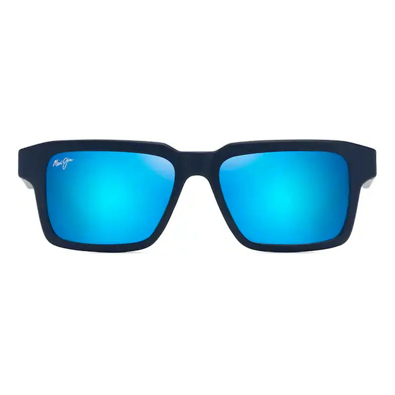 Lentes Maui Jim Espejeados Nueva Colección Kahiko B635-03 Único Azul