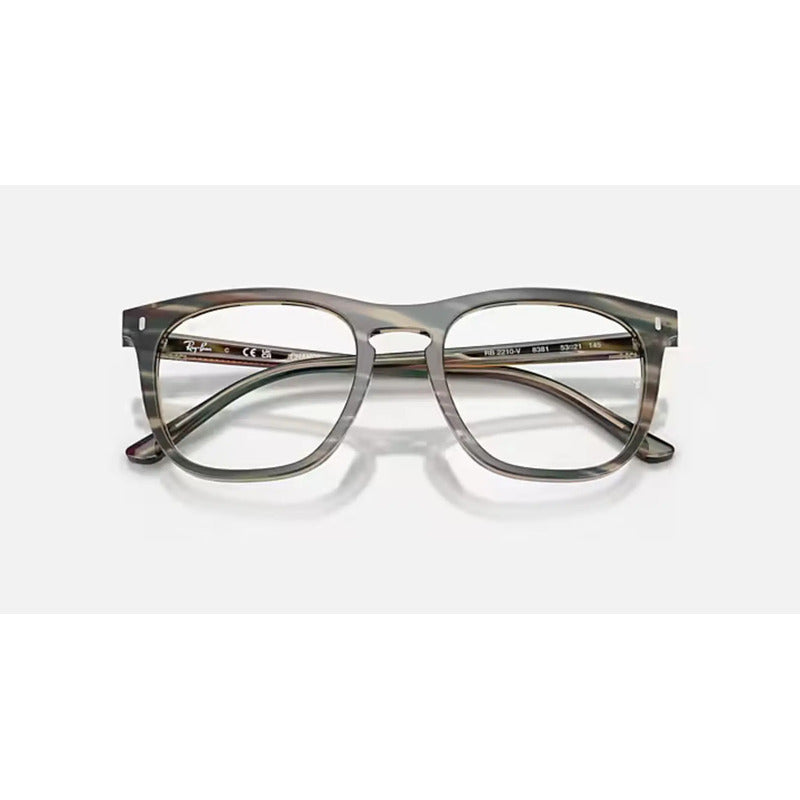Armazón Ray-ban Fotocromático Modelo Amplio Rbrx2210v, 8381 Gris