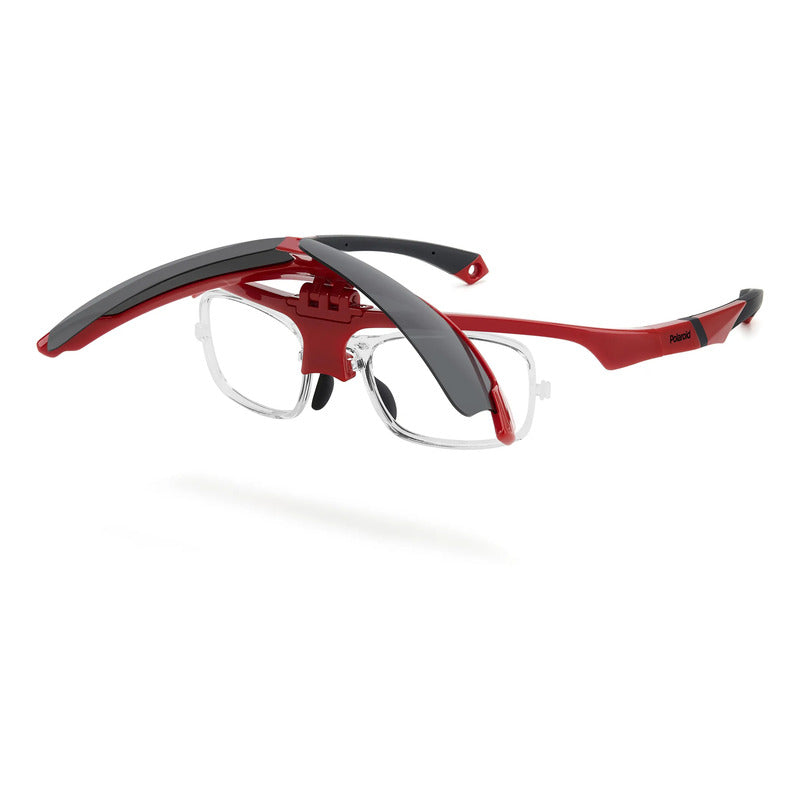 Armazón Para Hacer Ejercicio Envolvente Polarizados 7056 C9a Rojo