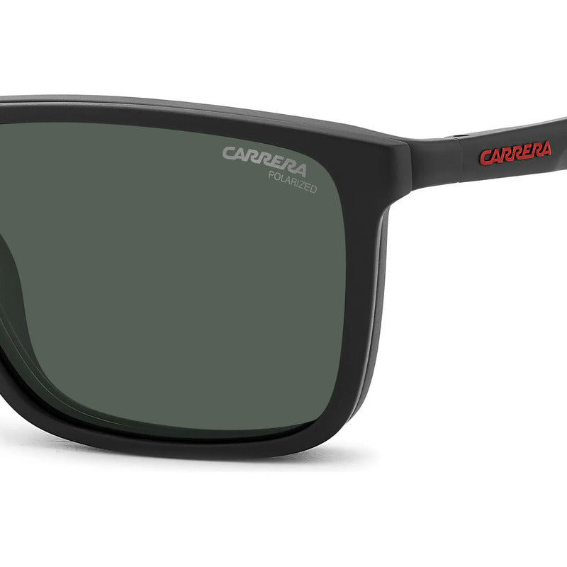 Armazón Carrera Para Graduar Clip Polarizado 4020/cs, Blxuc Negro/rojo Mate