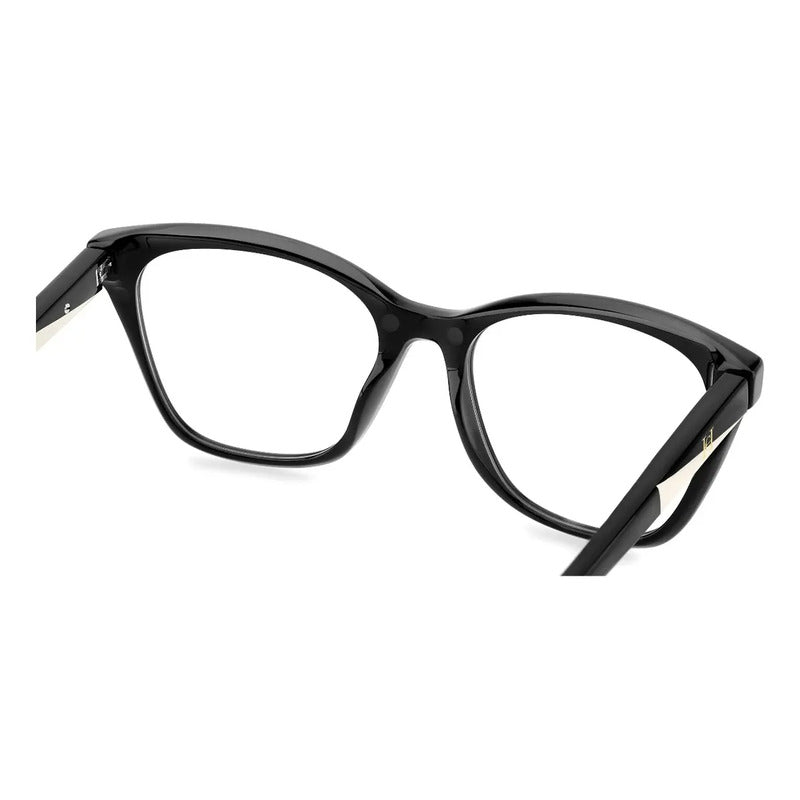 Marco Polarizado Negro Con Clip Carolina Herrera Her0334c 53