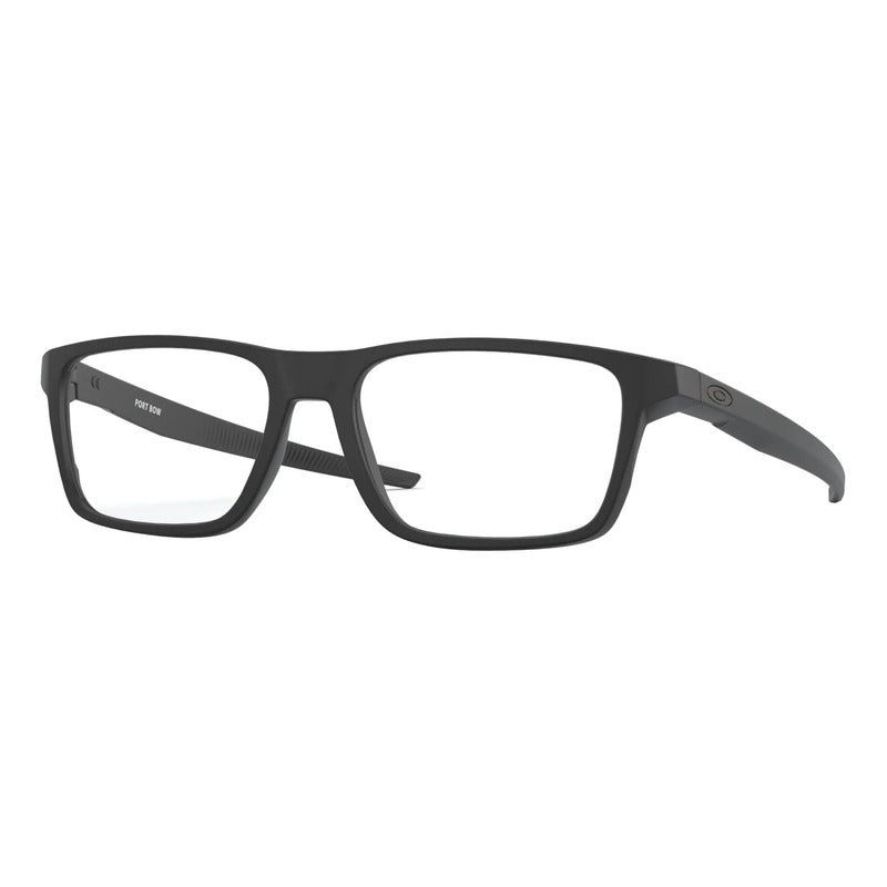 Lentes Oftalmicos Oakley Port Bow Armazon Negro Hombreox8164 Negro