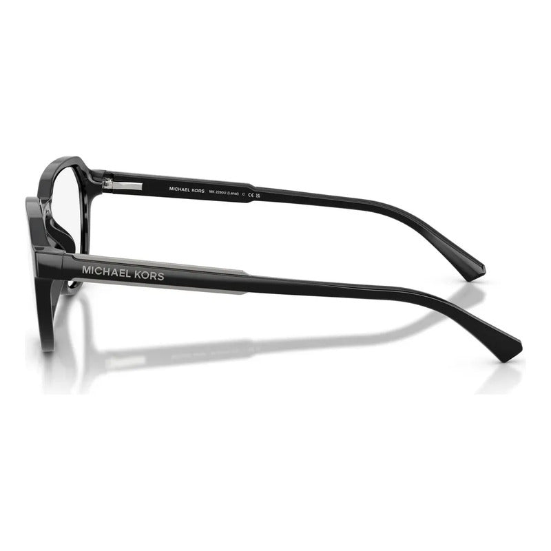 Armazón Michael Kors Con Clip On Lentes 2 En 1 2280u 30058g Negro