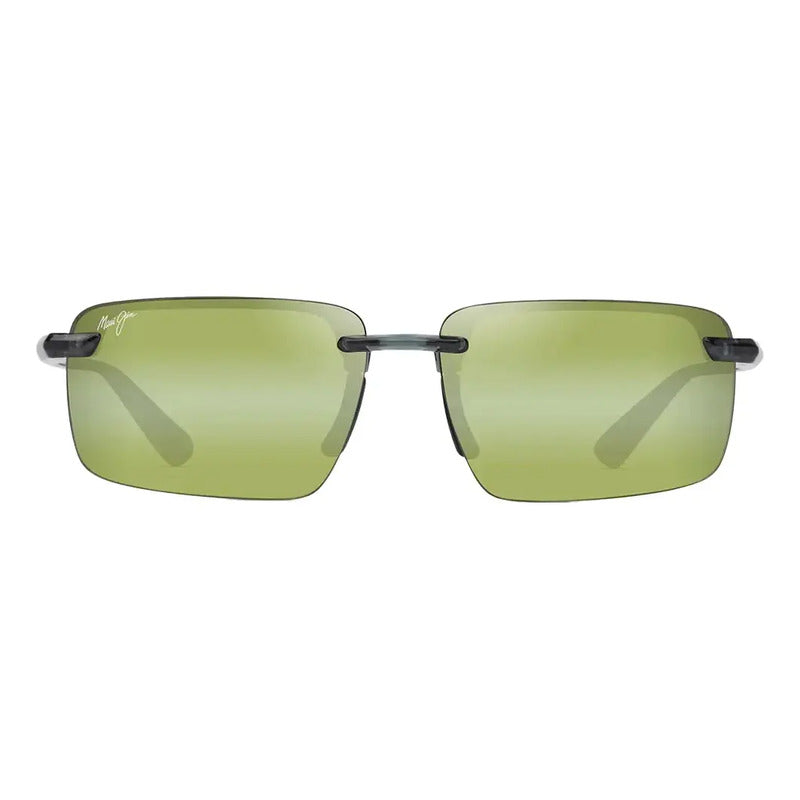 Maui Jim Laulima Modelo Nuevo Original Polarizado Ht626-15 Único Verde Claro Verde Oscuro