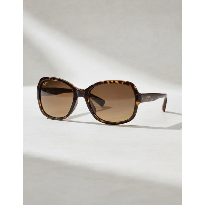 Maui Jim Para Dama Italianos Lentes De Cristal Hs355-10 Único Marrón Oscuro Marrón