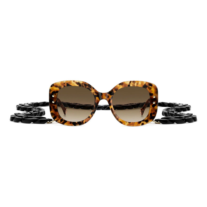 Gafas Carolina Herrera Solar Originales Lujo Her0254s 086ha Único Habana Café