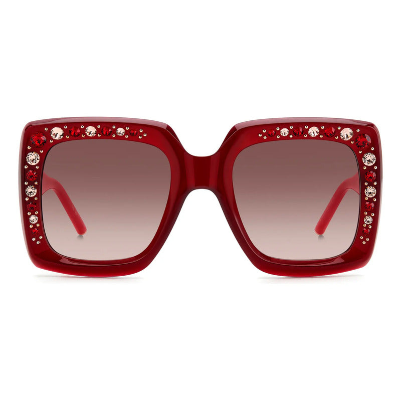 Lentes De Sol Carolina Herrera Ch Cristales 0178/s, 0t5ha 2064840t553ha Café Tinto Rosa
