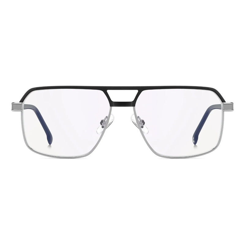 Armazon Oftalmico Carrera Lujo Exclusivo Lentes Aviador 1145 Gris