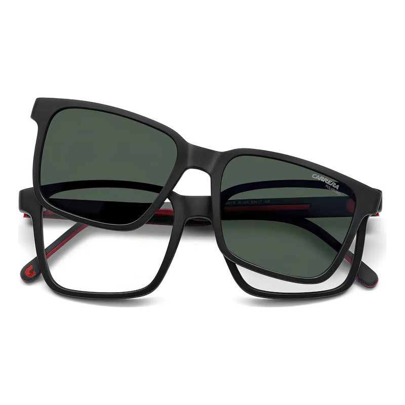 Lentes Carrera Para Graduar Con Clip Polarizado 8069cs Blxuc Único Negro