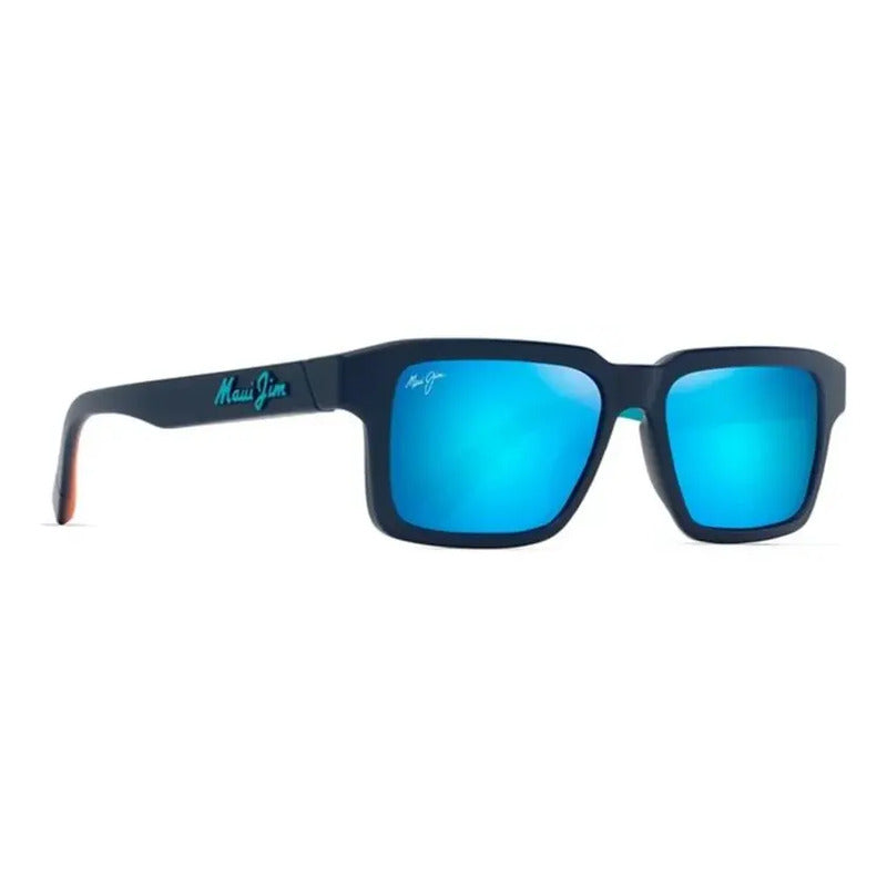 Lentes Maui Jim Espejeados Nueva Colección Kahiko B635-03 Único Azul