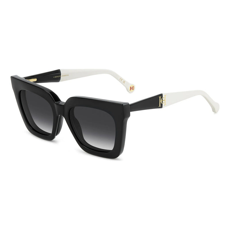 Armazon Carolina Herrera Clip Polarizado Acetato Her 0376c Negro