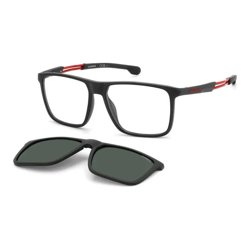 Armazón Carrera Para Graduar Clip Polarizado Ca4020/cs Blx 56 Negro/rojo Mate