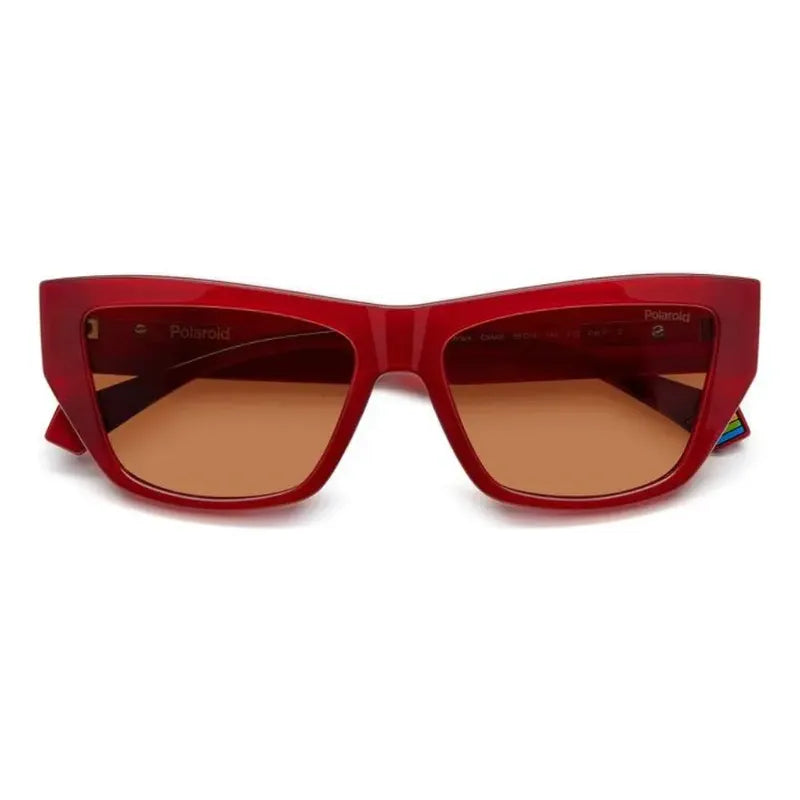 Gafas Polarizadas De Mujer Polaroid Pld6210/s/x, C9ahe Único Café Rojo