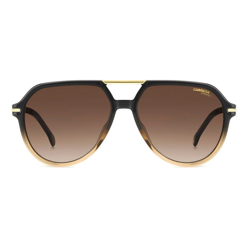 Gafas Carrera Protección Uv 100% Piel Y Ojos 315/s Yqlha Único Café Negro