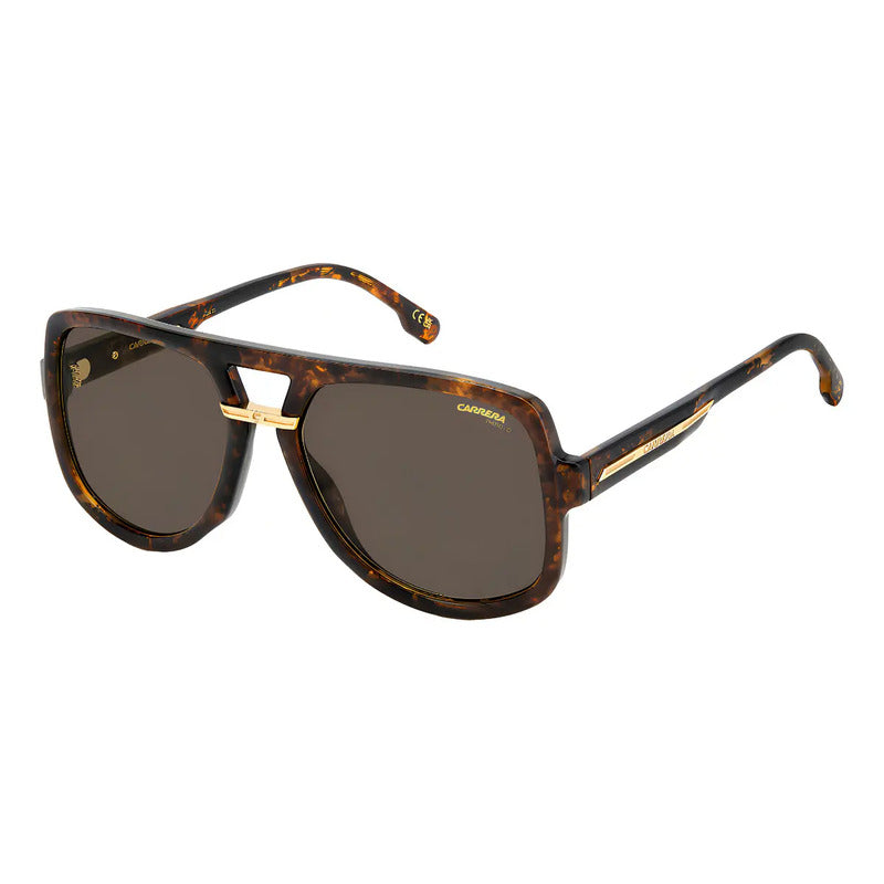 Lentes De Sol Carrera Victory C 10/s Con Lente Amarilla Fotocromática Y Protección Uv Único Marrón Oscuro Amarillo Café