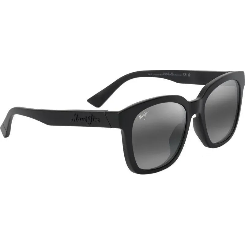 Maui Jim Para Dama Muy Ligeros Nuevo Estilo Vintage 653-02 Único Negro