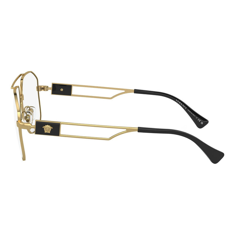 Armazon Oftalmico Versace Dorado Hombre Originales Ve1287 Dorado