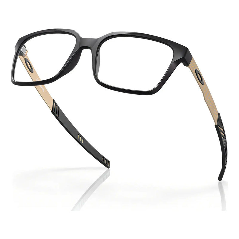 Armazón Oftálmico Oakley Ox8054 Rectangular Para Hombre En Negro Lentes De Sol