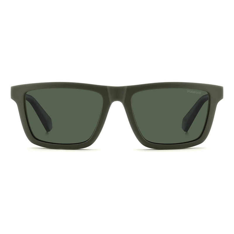 Lentes Oftálmicos Con Clip Polarizado Polaroid Pldd590 3ol16 Negro