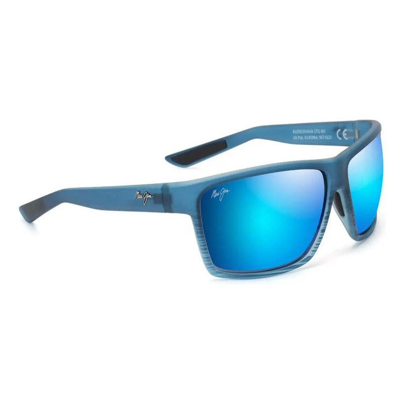 Maui Jim Para Pescar Lentes De Cristal Alenuihaha B839-03s Rectangular