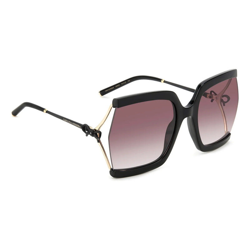 Lentes De Dama Ch Carolina Herrera Originales 0216/g/s Hk83x Único Rosa Negro