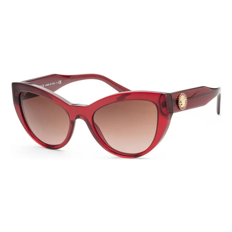 Lentes De Sol Versace 100% Originales Y Nuevos Ve4381b 38813 Único Café Tinto