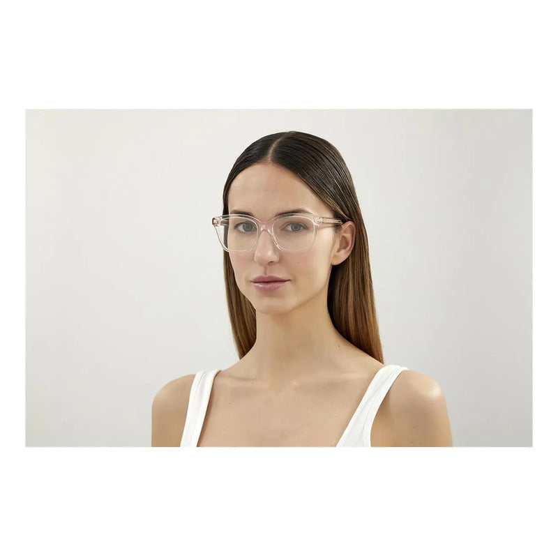 Gucci Armazón Para Graduar Ideal Para Progresivo Gg0566o 004 Rosa Traslucido