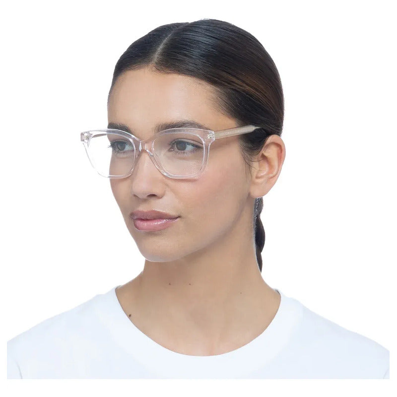 Gucci Armazón Para Graduar Ideal Para Progresivo Gg0566o 004 Rosa Traslucido