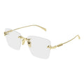 Armazon Lentes Gucci Mujer Dorado Lujo Exclusivo Gg1938 001 Dorado