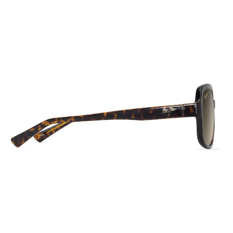 Maui Jim Para Dama Italianos Lentes De Cristal Hs355-10 Único Marrón Oscuro Marrón