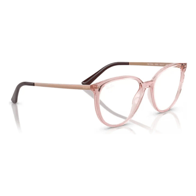 Armazon Ray Ban Dama Rosadorado Apto Progresivo Rx7246 5935 Rosa