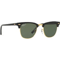 Lentes Clubmaster Ray Ban Polarizados Cristal Rb3016, 901/58 Único Green Polished Black