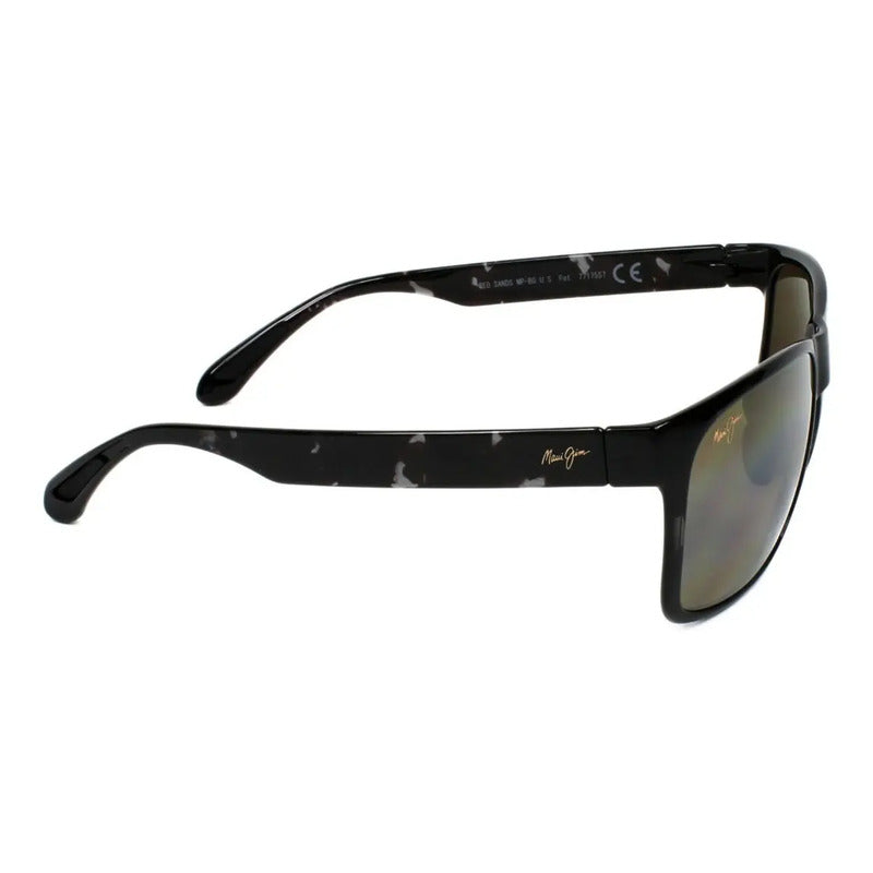 Lentes De Sol Maui Jim 100% Originales Polarizados H432-11t Carey Gris Negro Marrón Marrón Oscuro