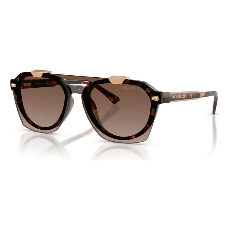 Armazón Michael Kors Con Sistema Clip On Blue Light Mk2280u Café