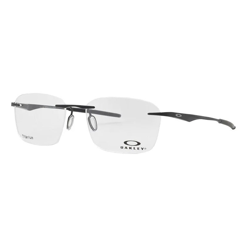 Lentes Oftalmicos Oakley Wingfold Evs Ox5115 Titanio Al Aire Negro