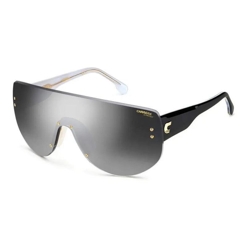 Lentes Retro Vintage Carrera Edición Especial 79dicflaglab12 Único Gris No Tiene Negro Con Dorado