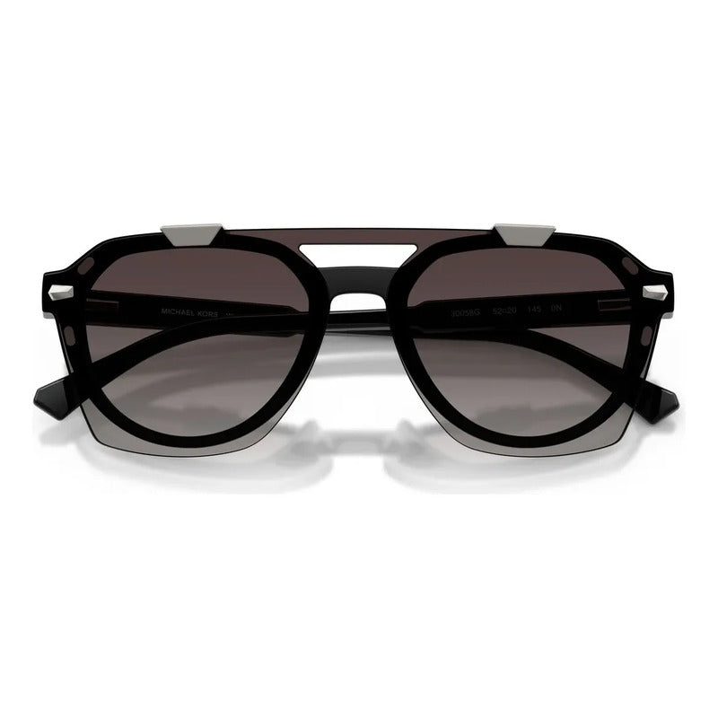 Armazón Michael Kors Con Clip On Lentes 2 En 1 2280u 30058g Negro