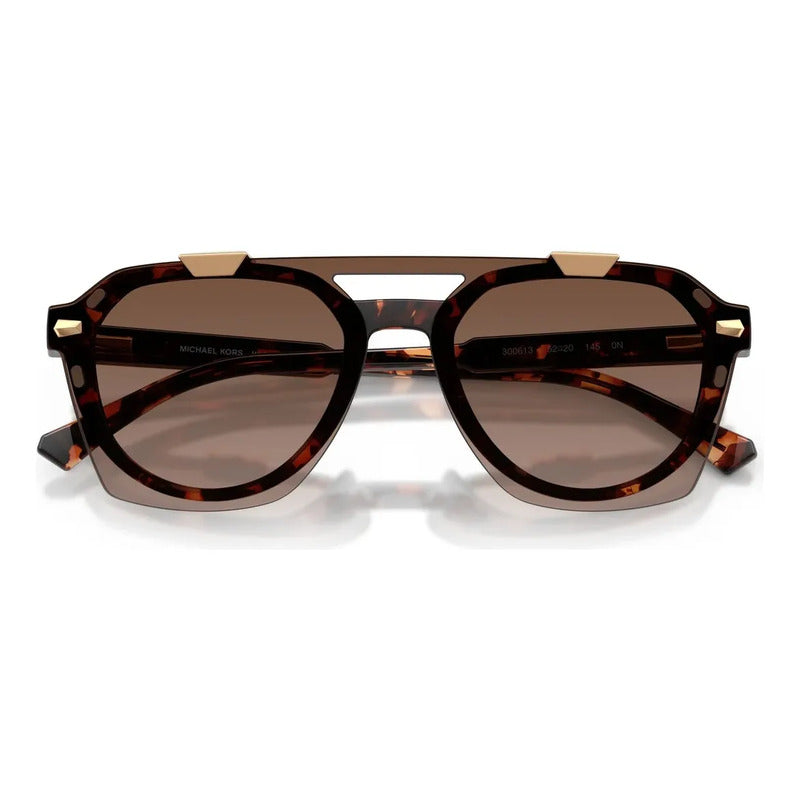 Armazón Michael Kors Con Sistema Clip On Blue Light Mk2280u Café